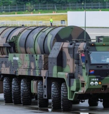 Rudal balistik Hyunmoo-5 Korea Selatan