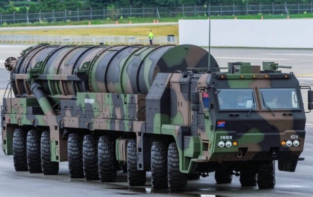 Rudal balistik Hyunmoo-5 Korea Selatan