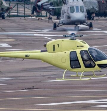 Rusia terbangkan perdana heli Mi-34M1 menggunakan mesin buatan dalam negeri