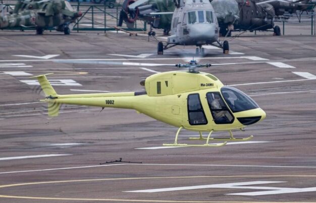Rusia terbangkan perdana heli Mi-34M1 menggunakan mesin buatan dalam negeri