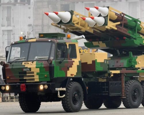Suryastra MLRS