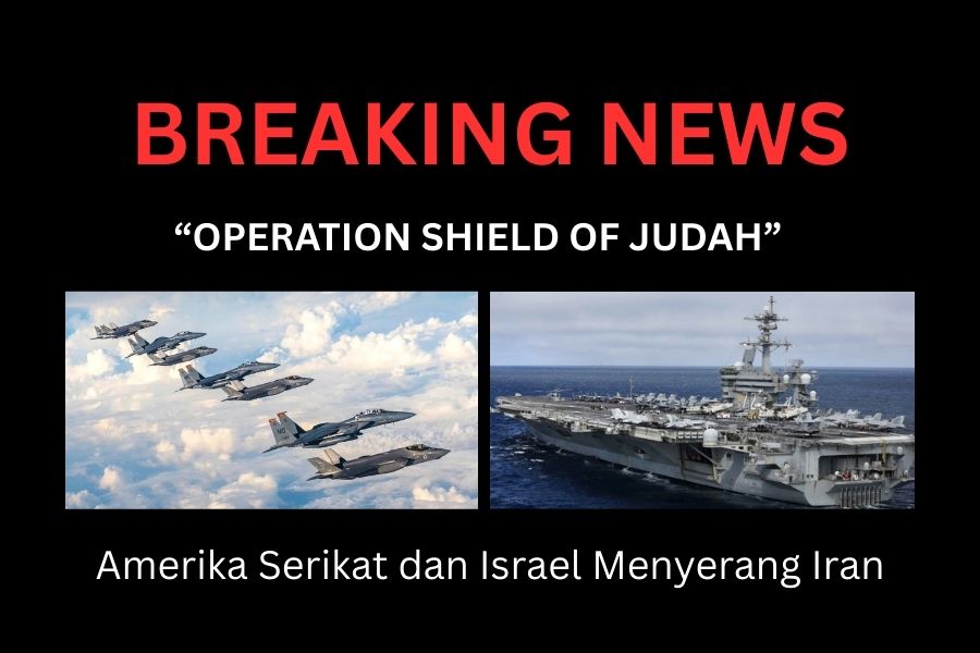 BREAKING NEWS AS dan Israel menyerang Iran