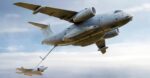 KC-390 dengan sistem boom untuk AAR