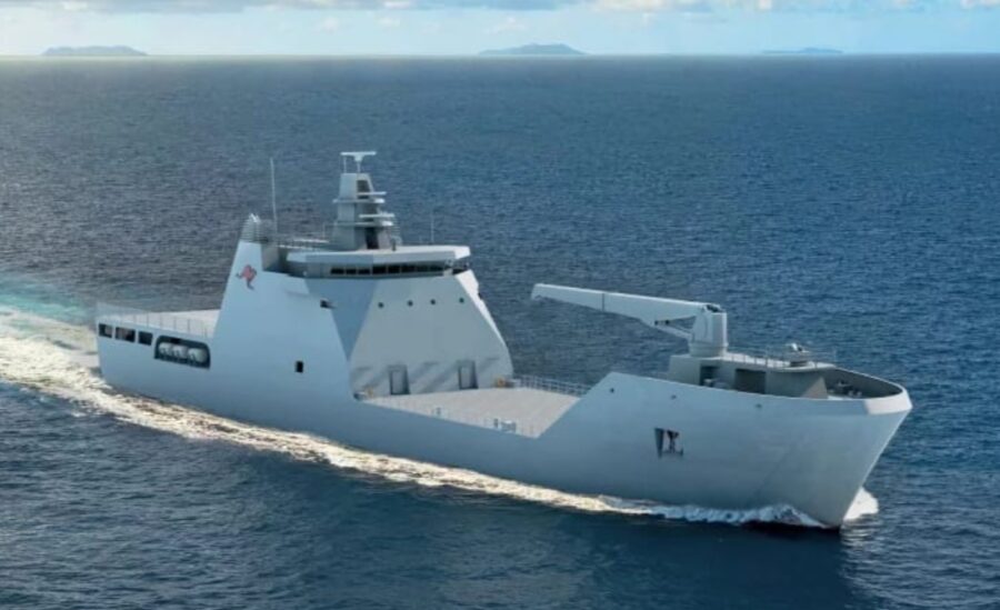 LST baru Angkatan Darat Australia