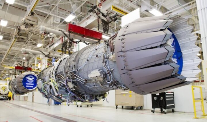Mesin Pratt & Whitney F135 yang digunakan oleh jet tempur F-35