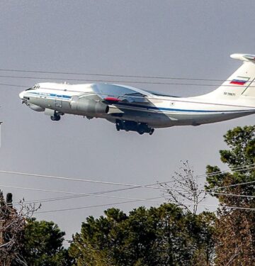 Pesawat Il-76 Rusia yang dikenai sanksi AS mendarat di Kuba