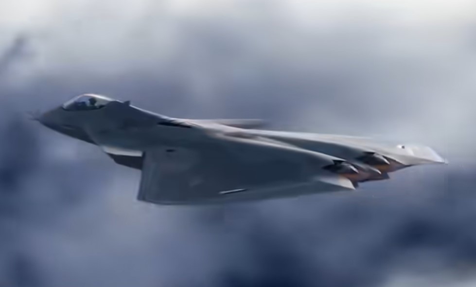 Rendering NGAD - F-47 dalam video promosi Pratt & Whitney_1