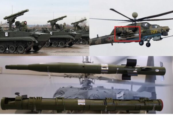 Rusia tingkatkan jangkauan dan kecepatan rudal antitank Khrizantema