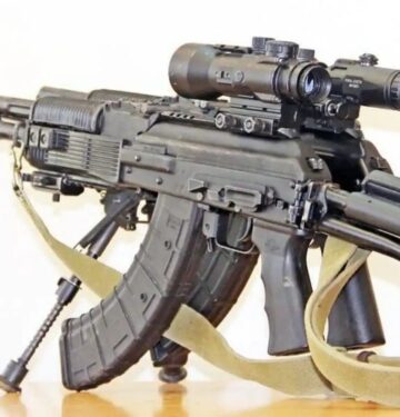 Senapan serbu VSK-100 buatan Belarus pernah diuji oleh Korps Marinir TNI AL