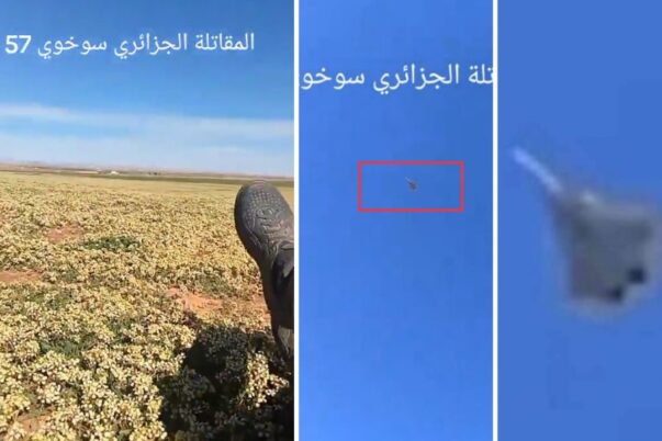 Video amatir menunjukkan Aljazair telah mengoperasikan Su-57