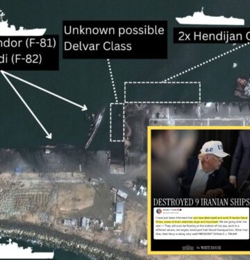 AS menghancurkan sembilan kapal perang Iran