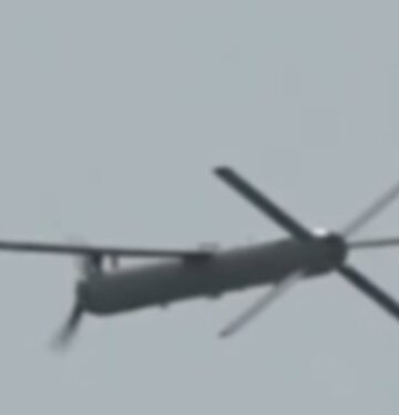 Drone Shahed-101 dengan motor listrik