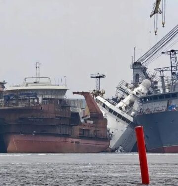 Drone Ukraina serang kapal patroli Arktik baru Rusia