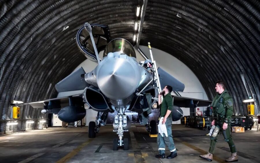 Jet tempur Rafale Prancis