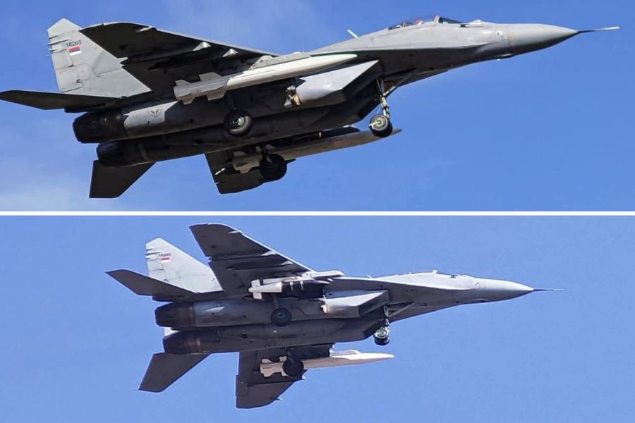 MiG-29 Serbia dilengkapi dengan rudal CM-400AKG buatan China