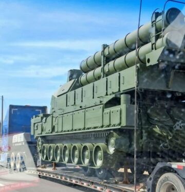 Model Buk-M3 terlihat di AS