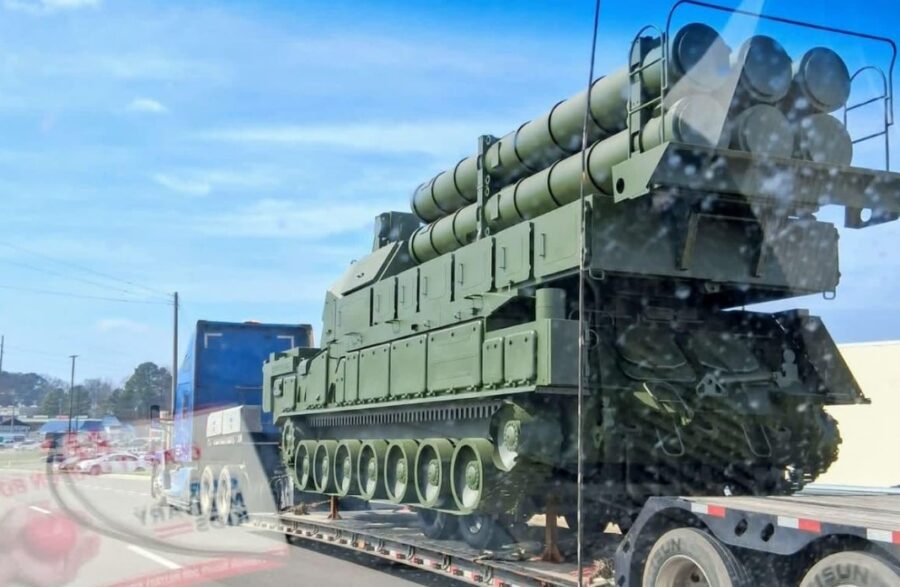 Model Buk-M3 terlihat di AS