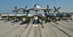 Pengebom Tu-95MS dengan rudal jelajah Kh-101