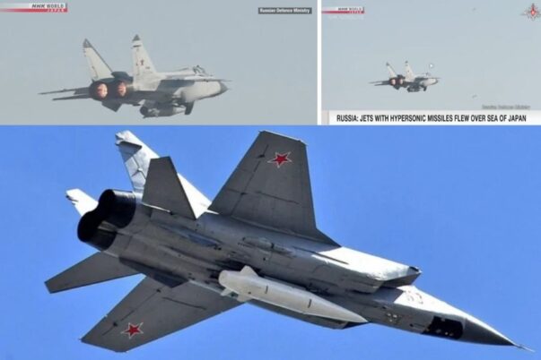 Rusia kerahkan MiG-31 dengan rudal Kinzhal ke dekat Jepang (1)