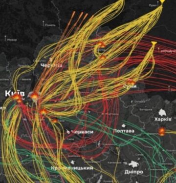 Serangan udara masif Rusia terhadap Ukraina
