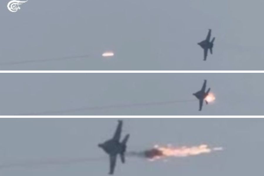 Super Hornet AS hampir terkena rudal di atas Iran
