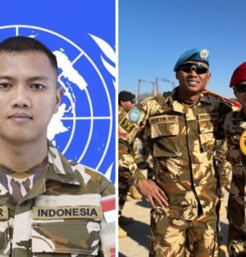 Tiga prajurit TNI gugur di Lebanon