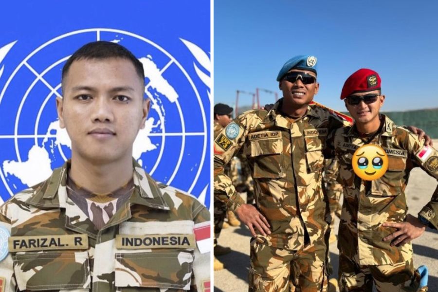 Tiga prajurit TNI gugur di Lebanon