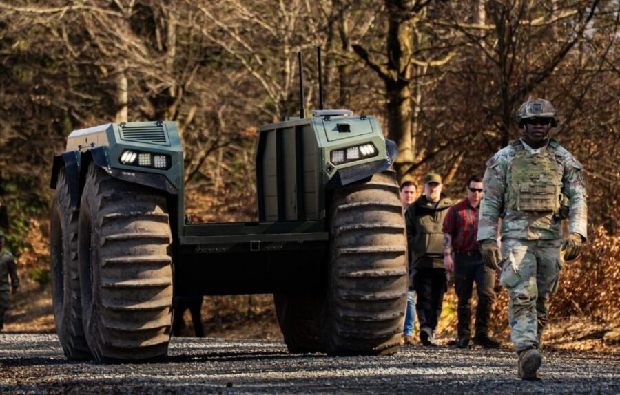 UNEX kendaraan darat robotik untuk US Army