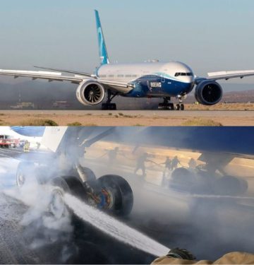 Boeing 777X berhasil uji rem ekstrem