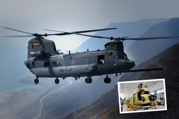 Boeing mulai produksi helikopter Chinook Blok II pesanan Jerman