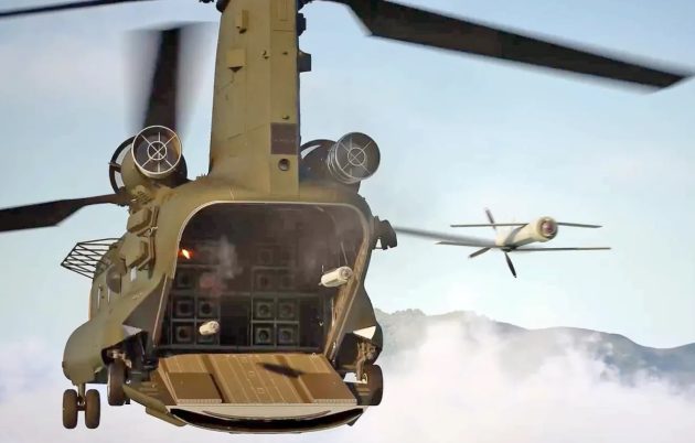 Boeing siapkan heli CH-47 Chinook sebagai peluncur drone