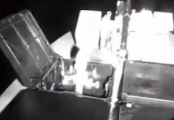 Drone pencegat dari Magura USV menghantam drone Shahed Rusia