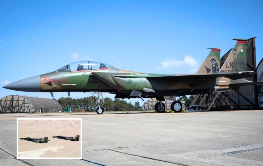 F-15E LN dengan corak F-111 Aadvark_1