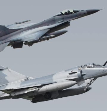 F-16 dan Mirage 2000-5