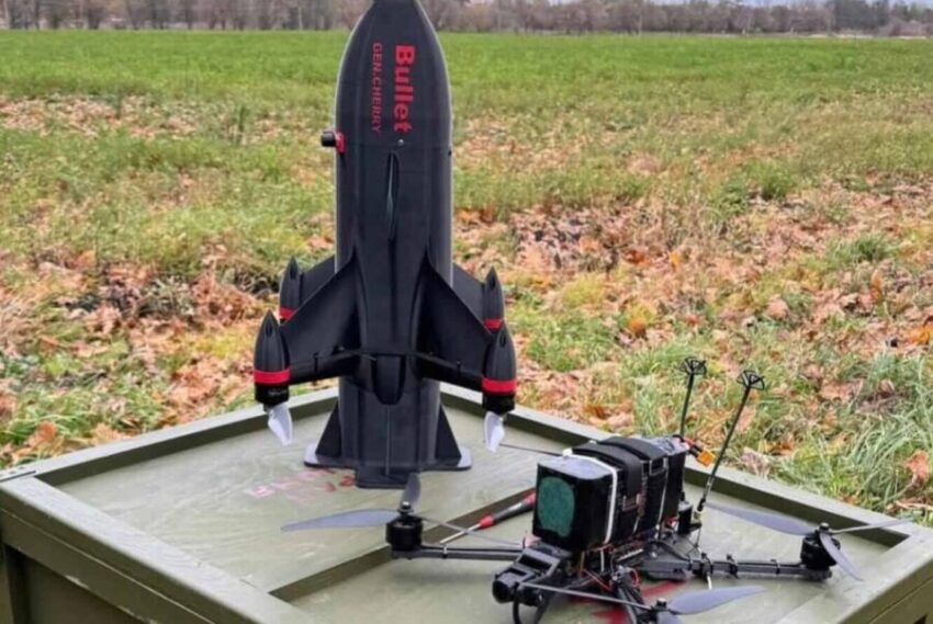 General Cherry Bullet interceptor drone