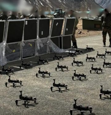 Hanya dua bulan - AD India membeli ratusan drone kamikaze buatan lokal