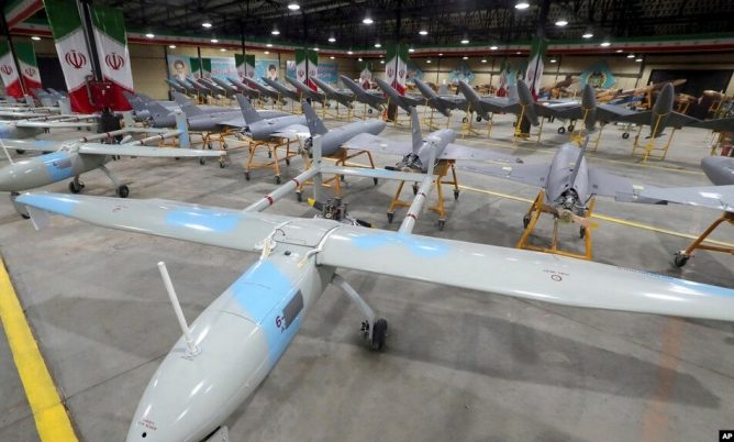 Iran telah meningkatkan produksi drone 10 kali lipat