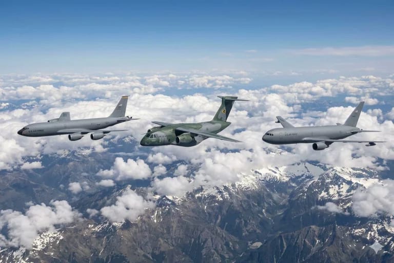 KC-135 KC-390 KC-46A