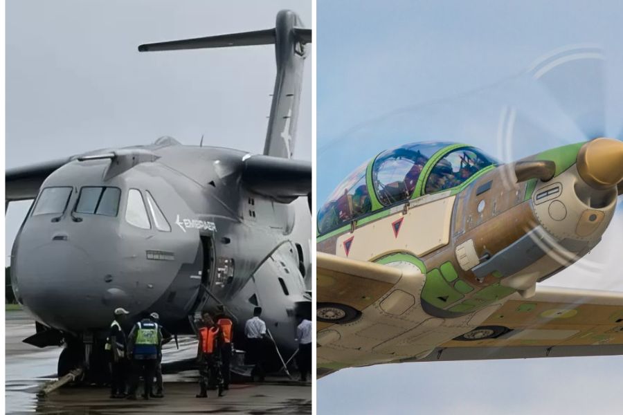 KC-390 Millennium dan A-29 Super Tucano
