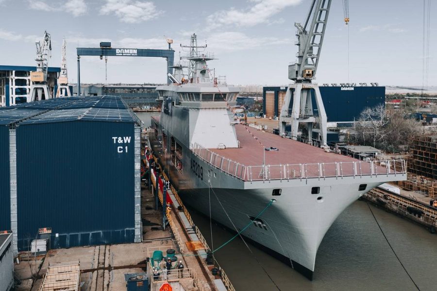 Kapal induk drone Angkatan Laut Portugal NRP Dom Joao II
