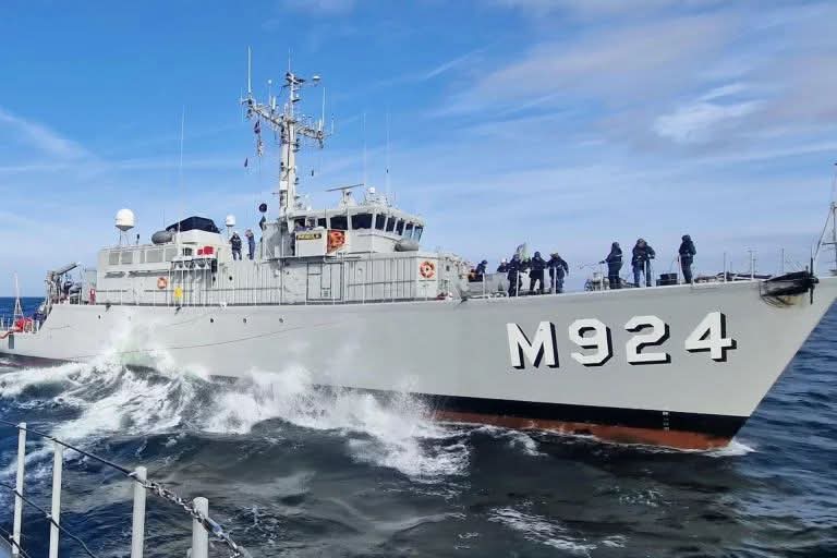 Kapal pemburu ranjau Primula dari Belgia