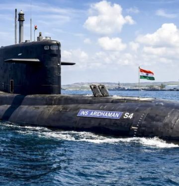 Kapal selam nuklir India INS Aridhaman