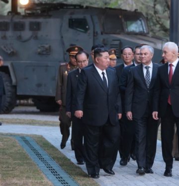 Korea Utara pamerkan MRAP Kirpi buatan Turkiye hasil rampasan perang di Ukraina
