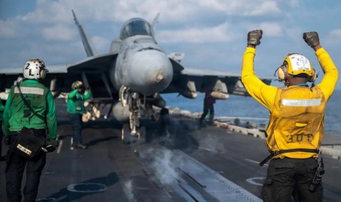 Lebih dari 100 jet tempur dikerahkan AS untuk blokade Iran