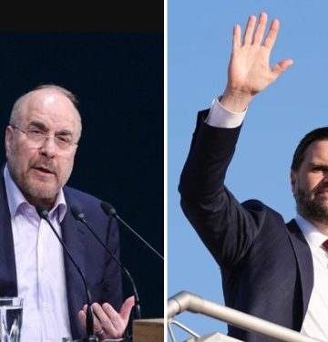 Mohammad Baqer Qalibaf dan JD Vance