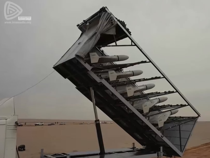 Peluncur bergerak drone Shahed-136