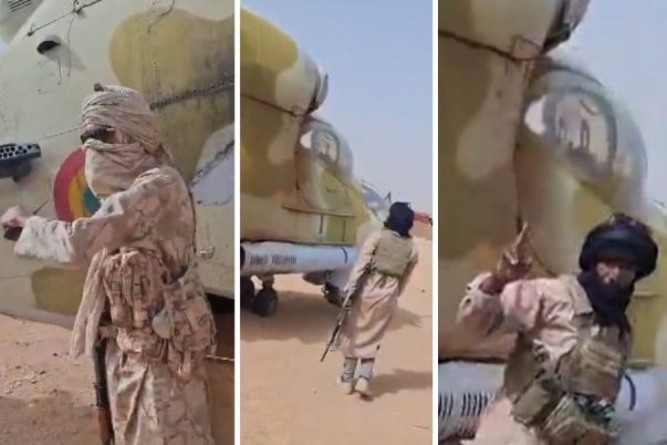 Pemberontak Mali berhasil merebut heli Mi-24 tentara pemerintah