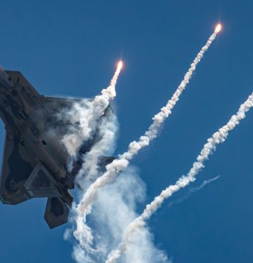 Penampilan udara F-22 Raptor