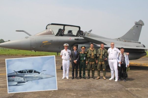 Pilot Vietnam jajal Rafale di Prancis