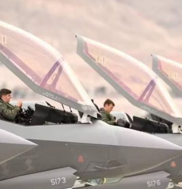 Pilot muda F-35A USAF